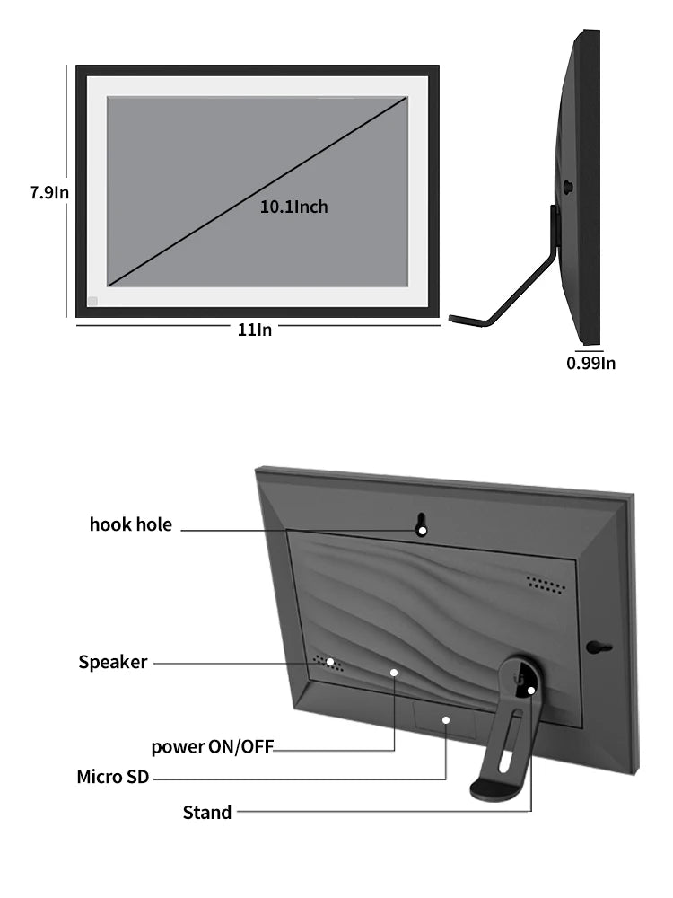 Pryvail Frameo™ Digital Photo Frame